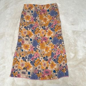 Urban Outfitters Floral midi skirt